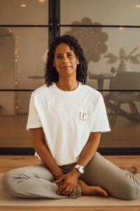 Ethel yin yoga docente Studio UP Spijkenisse